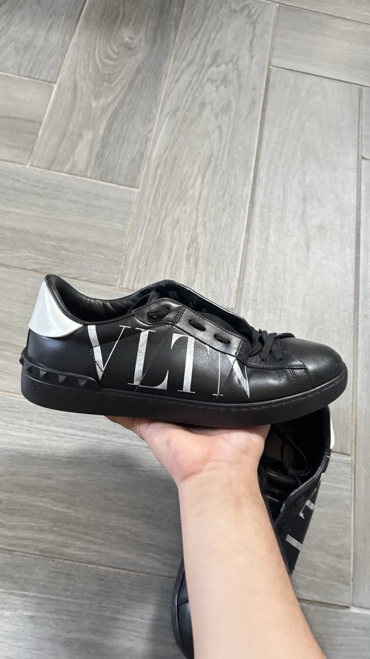 VLTN кожи открытый кроссовок подержанный размер 8 М (41) ЕС - Изображение 4 из 4