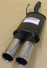 Ford Puma Sportex Exhaust Tailbox Twin 3" Tailpipe