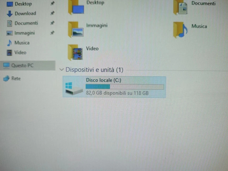 ASUS E410-B0105 N3150 8 GB RAM 125GB SSD Windows 10 Mini PC Desktop - Immagine 3 di 4