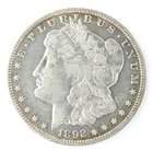 United States 1892-S Morgan Dollar $1 90% Silver San Francisco Mint Coin