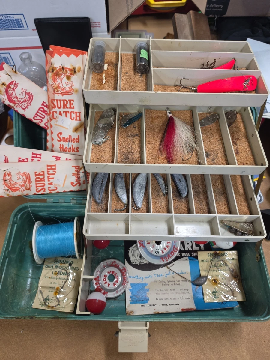 Vintage Tackle Box in Fishing Tackle Boxes & Bags for sale | eBay UK