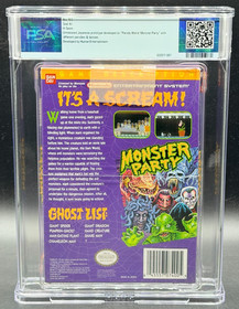 Monster Party Nintendo NES Jacksonville Collection Sealed PSA 8.0 A+ NOT WATA