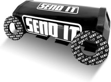 Bar Pad with FREE DONUTS Handlebar DIrtbike ATV Crossbar BLACK, SQUARE