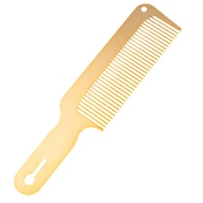 1PC Barber Hair Stylist Comb for Men Combs Man Modeling Metal Double Sided