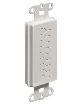 Arlington CED130 Decorator Bulk Wire Wall Plate w/ Rubber Fingers