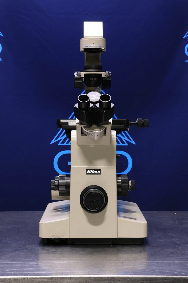 Unidad de piezas de microscopio invertido Nikon Diaphot Foto 2 de 4