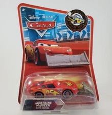 Disney Pixar Cars Final Lap Collection Lightning McQueen 123 with Shovel