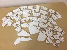 craft tiles - Cut Dinnerware - Flat 10.00 ground shipping