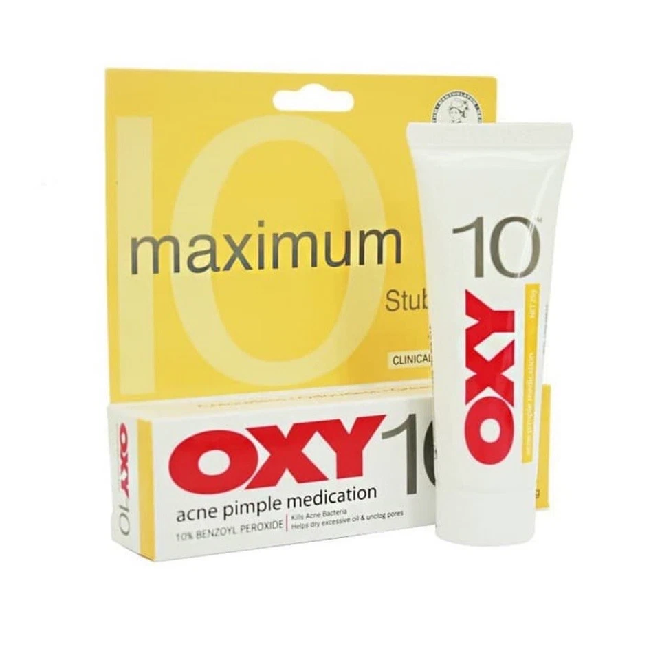 Original OXY 10 Maximum For Stubborn Acne Pimple Medication and Treatment 25g - Image 4 of 4