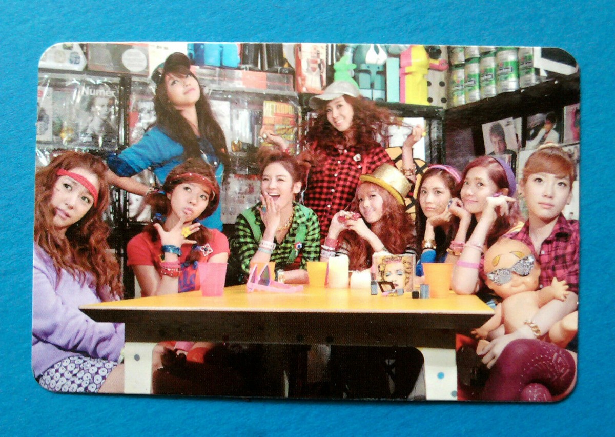 9種 コンプ 少女時代 トレカ SNSD oh! SNSD Girls' Generation 2nd Album OH Official Photocard Taeyeon