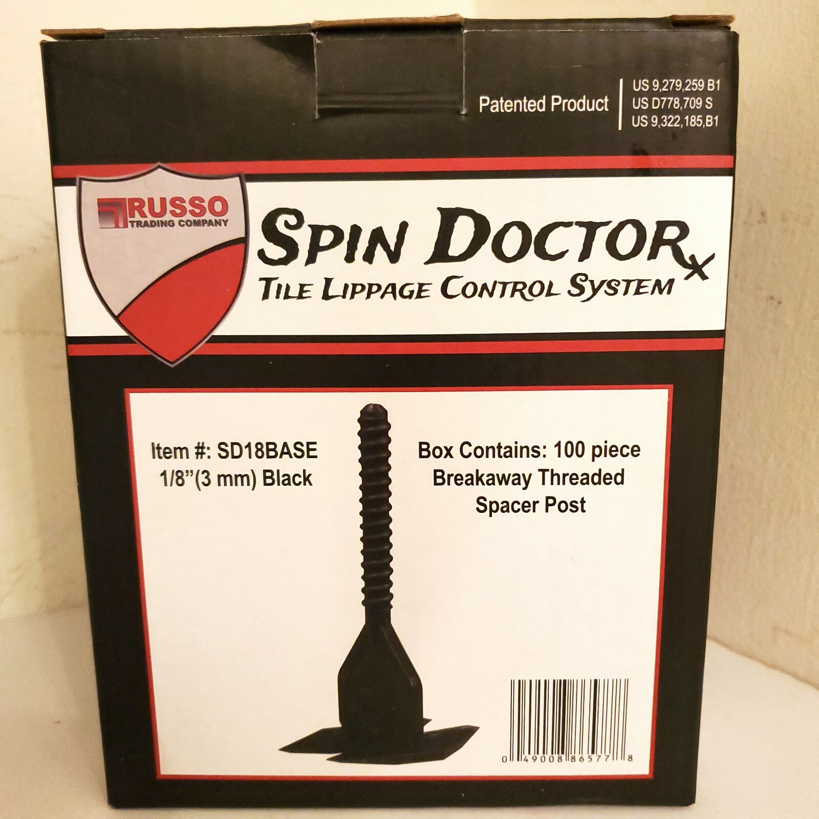 Rtc Spin Doctor Tile Leveling System 1 8 Baseplates 100pc For
