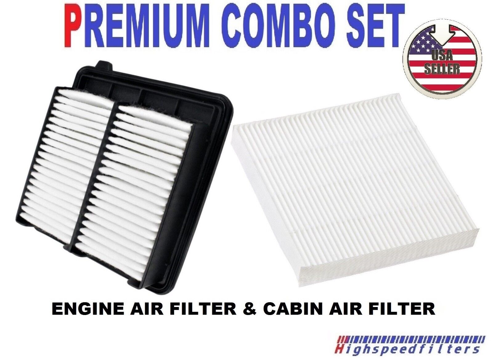 AF5652 C35519 COMBO Air Filter + Cabin Filter for 2006 - 2011 HONDA CIVIC HYBRID