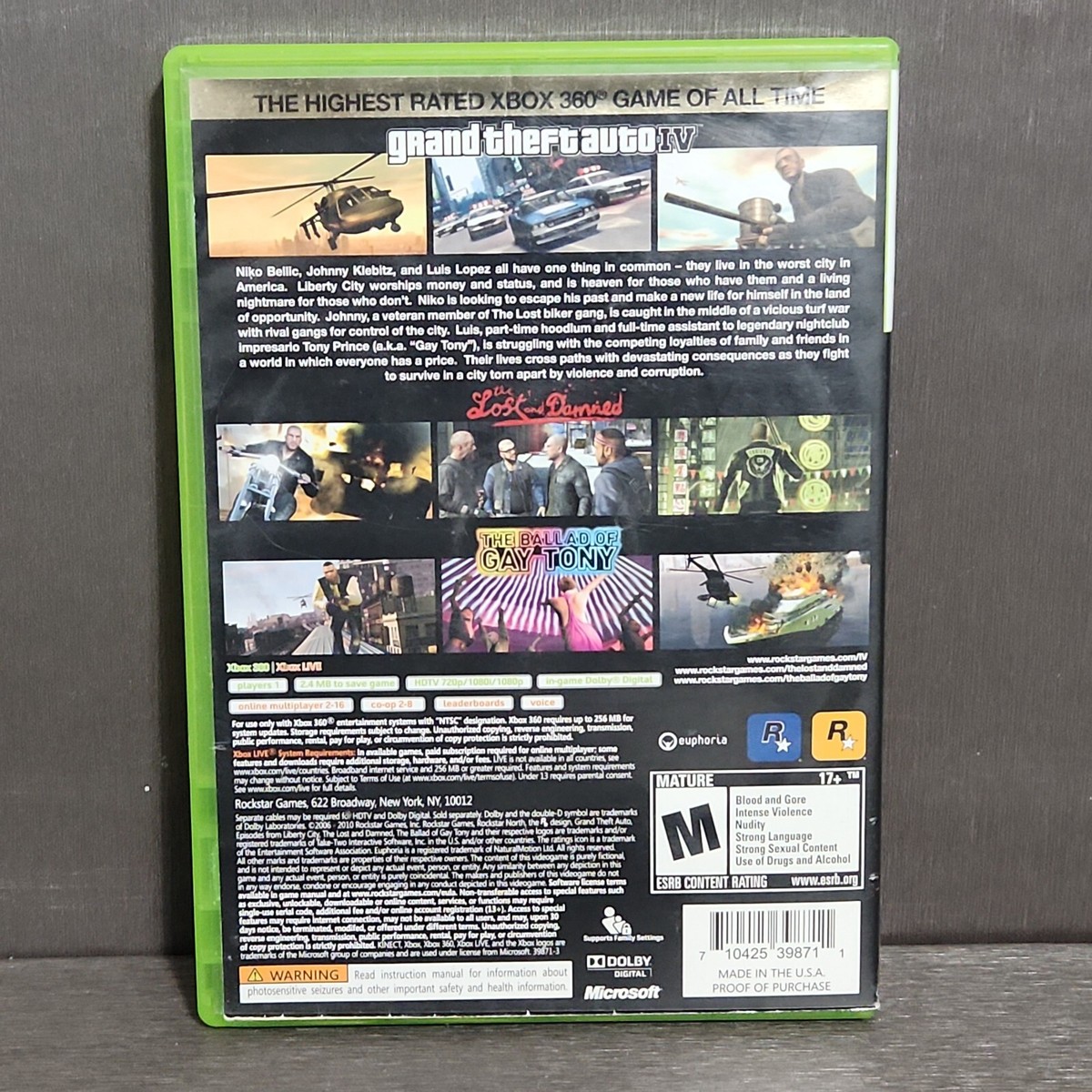 Grand Theft Auto IV 4 Episodes From Liberty City Complete Grand Theft Auto IV 4 Episodes From Liberty City Complete