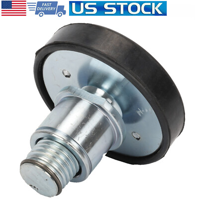 Auto Car Lift Round Tray Rubber Pads Peg Screw-up Pads 50mm / 2in