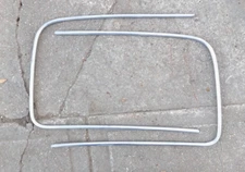 1941 - 1948 Ford Outside WINDSHIELD STAINLESS TRIM MOLDINGS Original pair