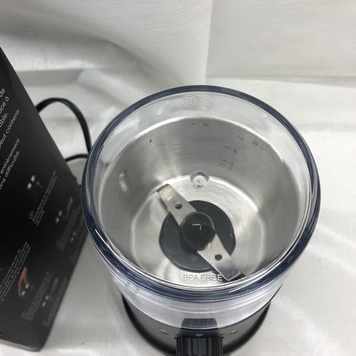 Bodum BISTRO 5 Adjustable Electric Blade Coffee Grinder, Used Very Good