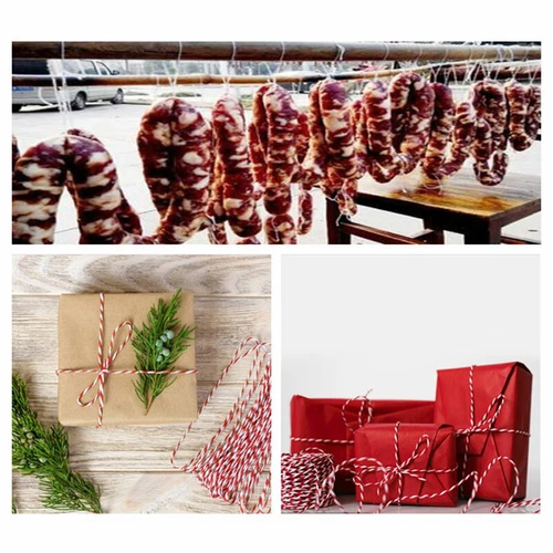 100M*2MM Bakers Cotton Twine Craft String/Cord For Packaging Gift Wrapping - Picture 6 of 19