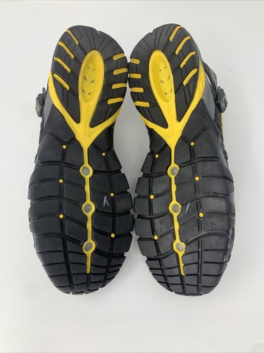 Clorts Quick Dry Sandals — Gray and Yellow — Men’s Size 10.5 WT-05C - Picture 10 of 16