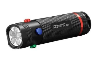 Torche LED TX10 Blanche/Rouge/Bleue/Verte - COAST - Photo 1/2