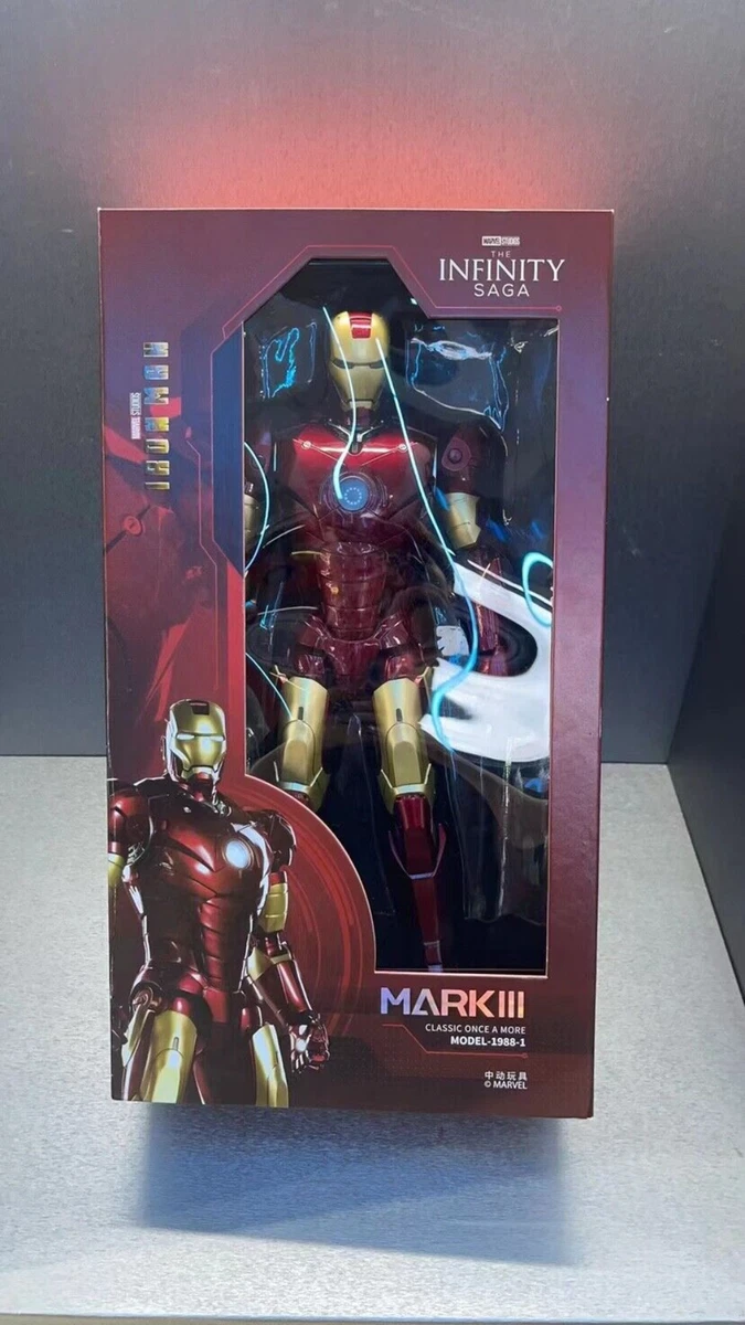 ZD Toys The Infinity SAGA 1/5 MARK III Iron Man MK-3 14in Action