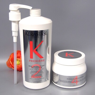 Kerastase Premiere Bain Décalcifiant 1000ml + Masque Filler