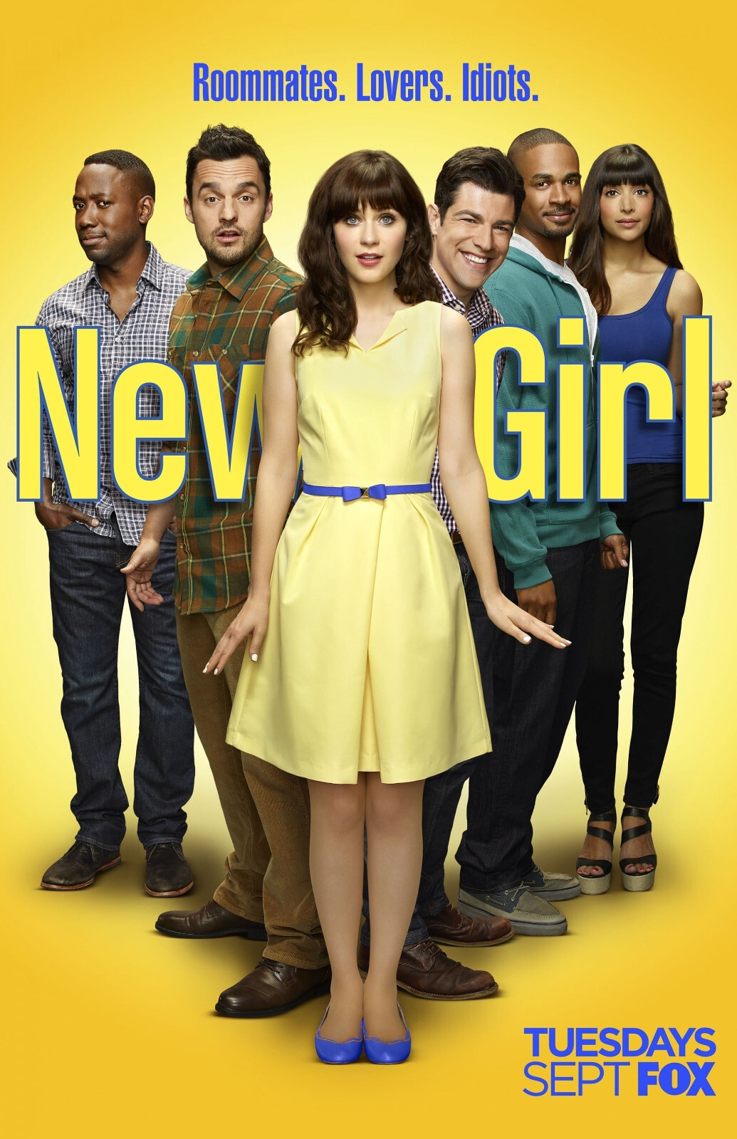 BB2637 New Girl Show By Elizabeth Meriwether 2011 Cast Movie Poster 11x17