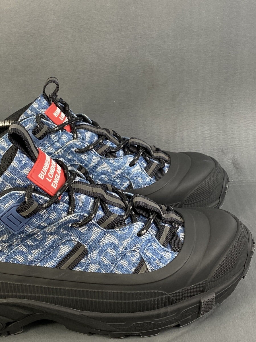 Burberry Arthur Monogram Print Sneaker Shoes mens size 9 (42) | eBay