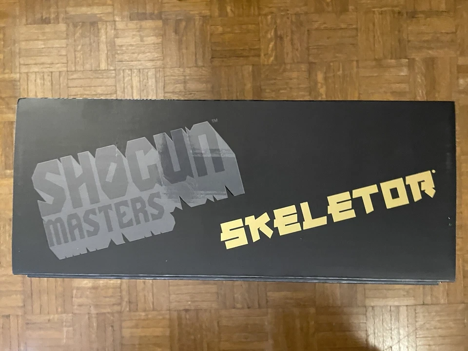 ¡NUEVO! Mattel Shogun Masters Golden Havoc Skeletor LE 1 de 2000 Hecho EN MANO Foto 4 de 4