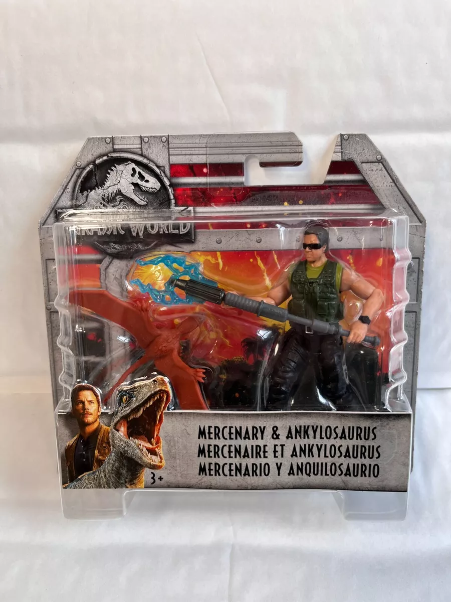 Jurassic world hotsell mercenary and ankylosaurus