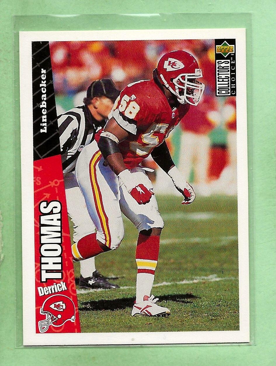 DERRICK THOMAS - 1996 Collector's Choice - #272 - Chiefs - Comb. Shipping