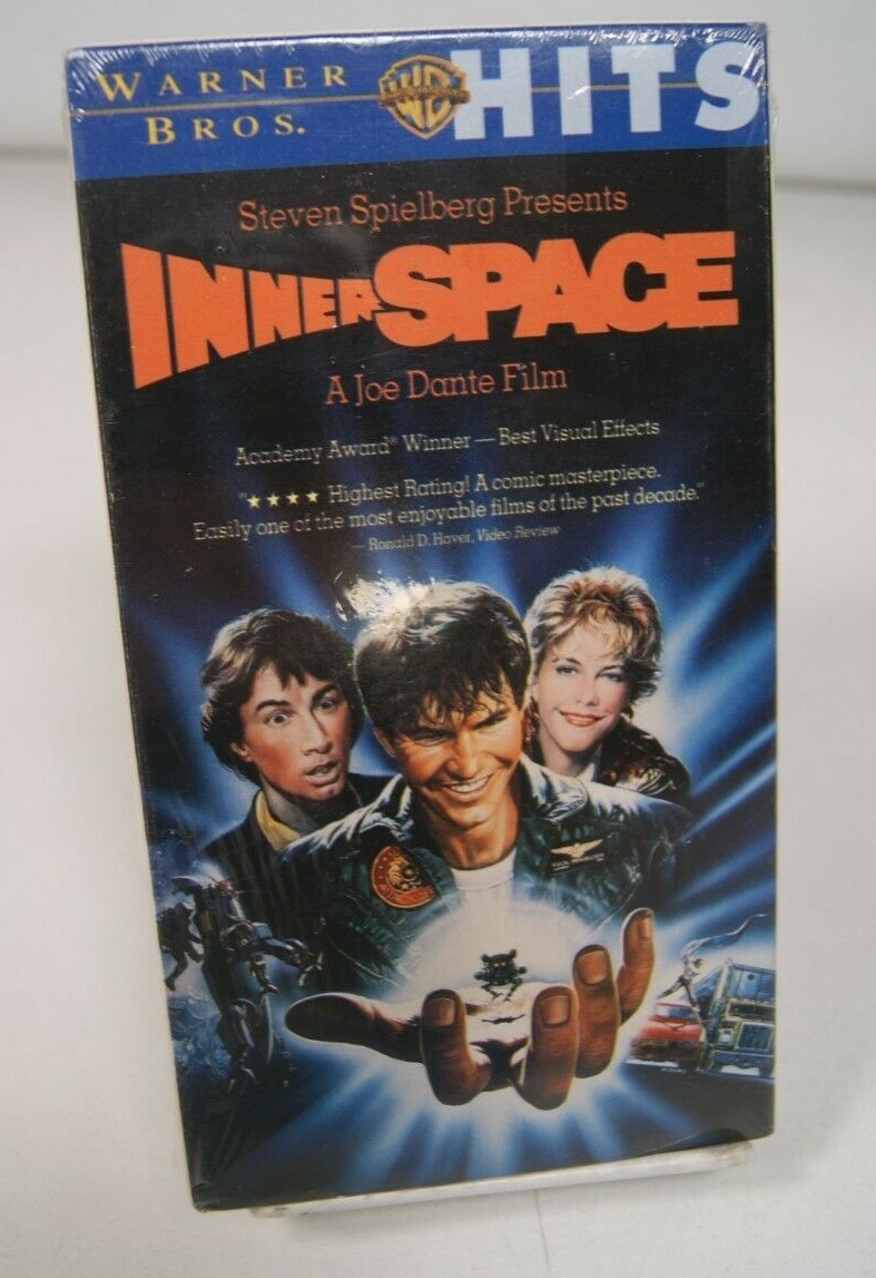 Innerspace (VHS, 1987) Spielberg, Dennis Quaid Martin Short Meg