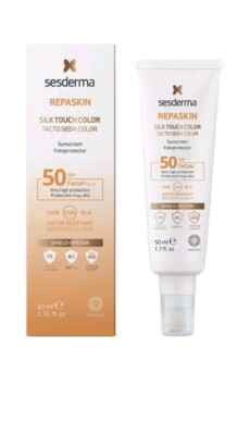 Sesderma Repaskin Silk Touch Color Sunscreen SPF 50 50ml/1.76 FL Oz