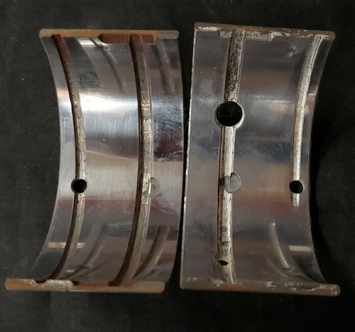 NOS 1937-1939 Precision Type Crankshaft Bearing w/Two Oil Grooves 3847208 / .030 - Picture 2 of 4