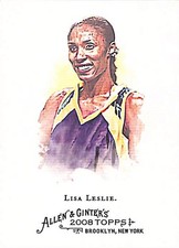 2008 Topps Allen & Ginter #247 Lisa Leslie Los Angeles Sparks