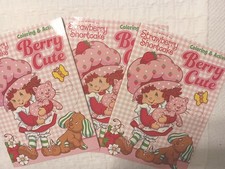 Lot Of 3 Strawberry Shortcake BERRY CUTE Coloring  Activity Books