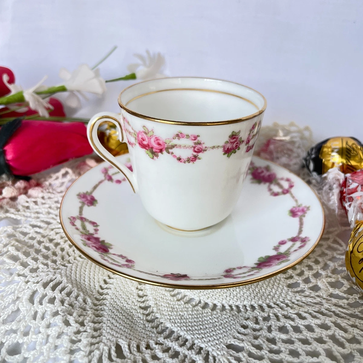 Cauldon China England In Antique Ceramic & Porcelain Cups