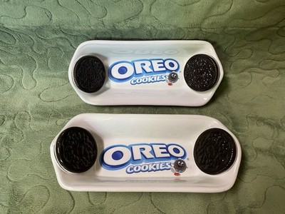 2 Kraft Oreo Cookies Ice Cream Ceramic Dish 31995, Houston Harvest Gift Products