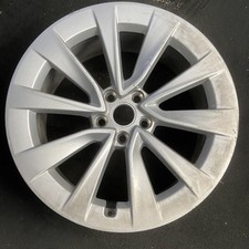 Tesla Model 3 Silver Oem Wheel 19 2020-2023 Factory Original Rim 1044264 95132