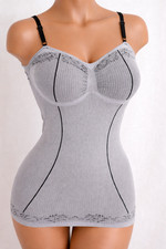   Slim Support Lingerie Lightweight Top XXXL 54/56 Silver Grey - Classy  Shaping  