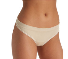 Women's Maidenform Sport Thong Latte Lift Heather 7/L NWT