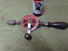 Millers Falls No.5 Hand Drill,3-jaw 1/4" Chuck,Iron Frame,USA~GD+ 🤠MF11.2.25