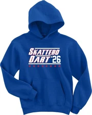 Jaxson Dart Cam Skattebo 2026 Giants Hoodie Hooded Sweatshirt T-Shirt