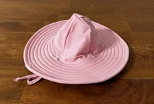 Ruffle Butts Baby 0-12 Months Round Bucket Hat Cap Pink