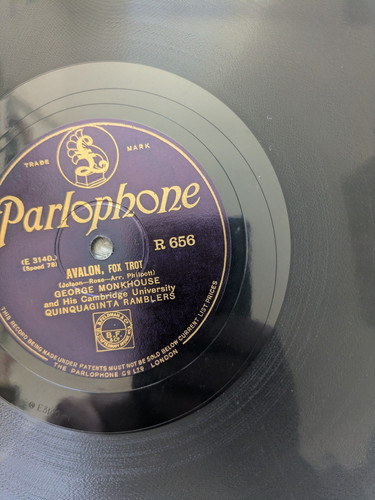 Cambridge University Quinquaginta Ramblers Avalon 78rpm VG+ Record ParR656 - Picture 5 of 10