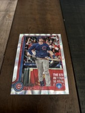Kyle Tucker 2025 Topps Chrome #103 Base Ray Wave Refractor Chicago Cubs