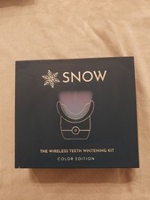 SNOW Teeth Whitening Kit Color Edition LED Light open box unused. SERUM EXPIRED