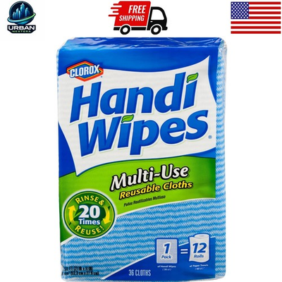 #ad #ad Clorox Handi Wipes 36 Count Multi Use Reuseable Cloths $13.23