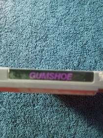 Gumshoe 1980's Authentic Vintage Nintendo Nes Game Cartridge WORKING!!!