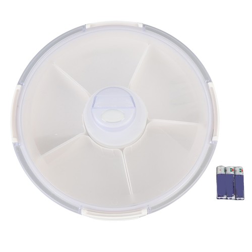 Recipiente de refrigerio de 4 compartimentos, con 4 compartimentos