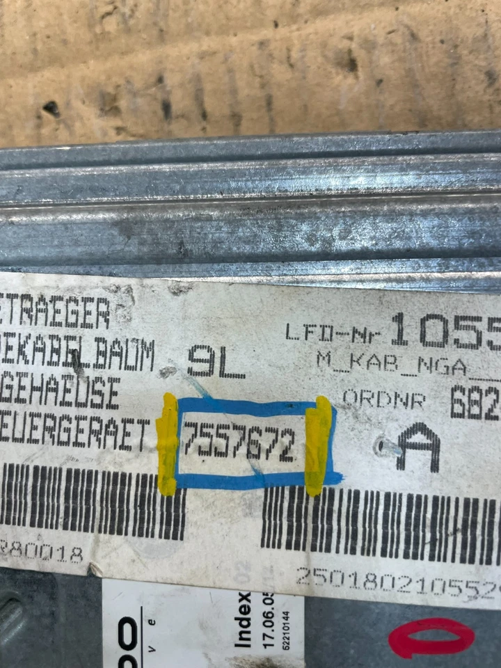 Módulo informático motor BMW 330i Ecm Ecu 2006 a 2008 fabricante de equipos originales u2162 DG Foto 4 de 4